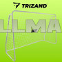 Футбольные ворота Trizand 21268 + мат для точности (Польша)